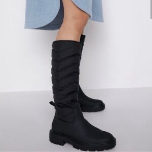 Zara Quilted Boots